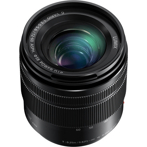 Panasonic Lumix G Vario 12-60mm f/3.5-5.6 ASPH. POWER O.I.S. Lens - Professional Micro Four Thirds Camera Lens for Travel, Landscape & Portrait Photography