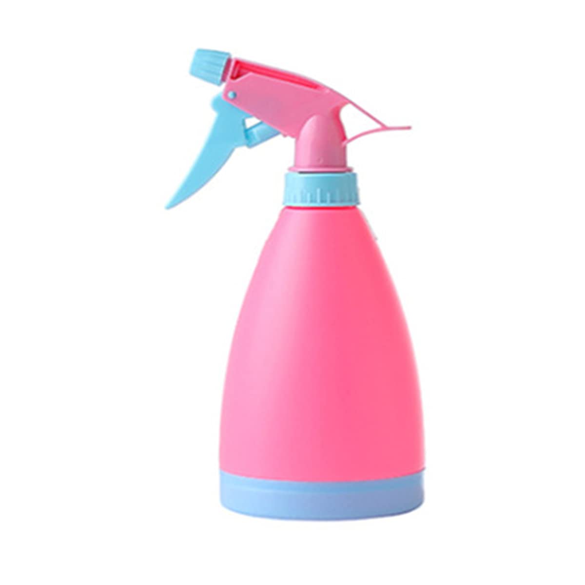 Plastic Hand Pressure Spray Bottle - Watering Can for Plants, Garden, Window Cleaning & Hairdressing | Portable Water Sprayer Tool for Indoor & Outdoor Use (Pink)