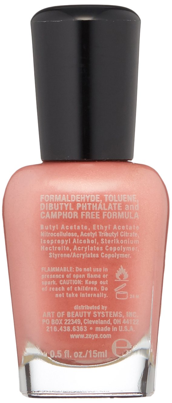 ZOYA Clementine Nail Polish - 0.5oz for Home & Salon Use