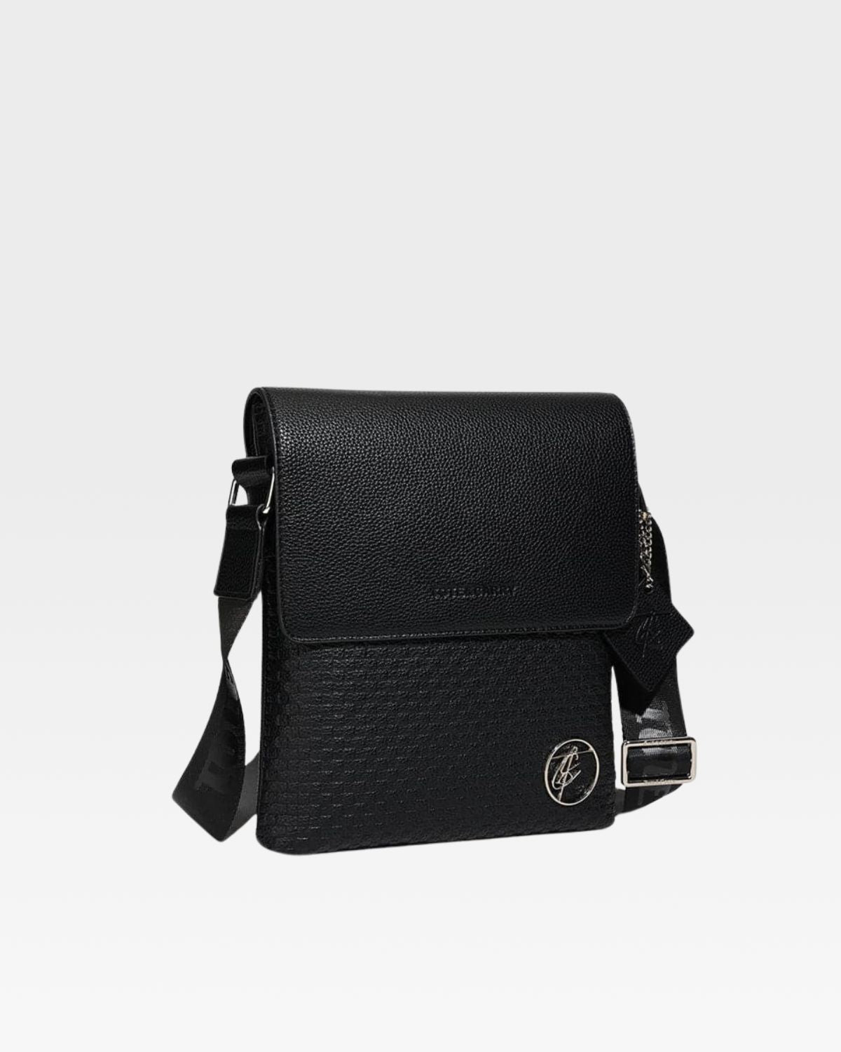 Stylish Black Bodega Crossbody Messenger Bag for Men & Women - Perfect for Travel, Work & Everyday Use