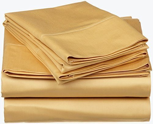 Luxury 4-Piece Full/Double Size Sheet Set - 100% Egyptian Cotton 310-Thread Count - Deep Pocket (Fits 5