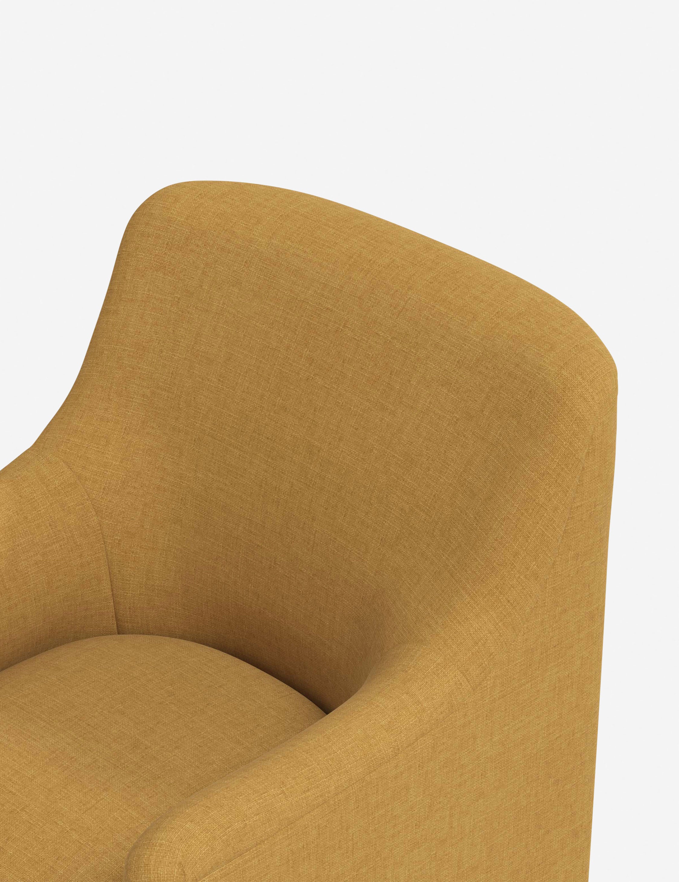 Astoria Dining Chair - Modern Wooden Dining Room Chair with Upholstered Seat - Perfect for Kitchen, Dining Room, and Home Office