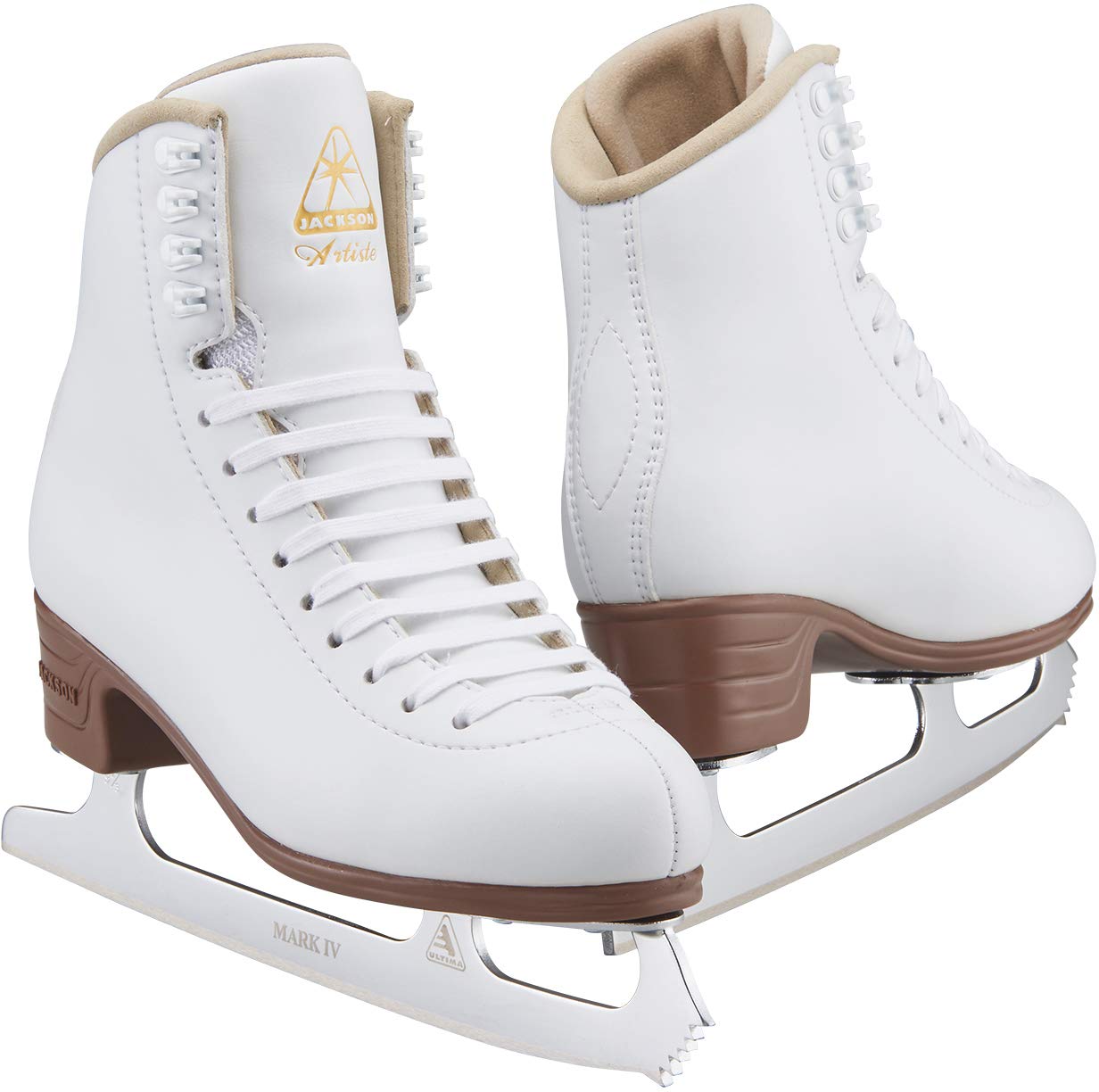 Jackson Ultima Artiste Women's & Girls Figure Ice Skates - Size 13.5 B Width - Premium Performance Skates for Recreational & Competitive Skating - Perfect for Ice Rinks, Training & Figure Skating Lessons