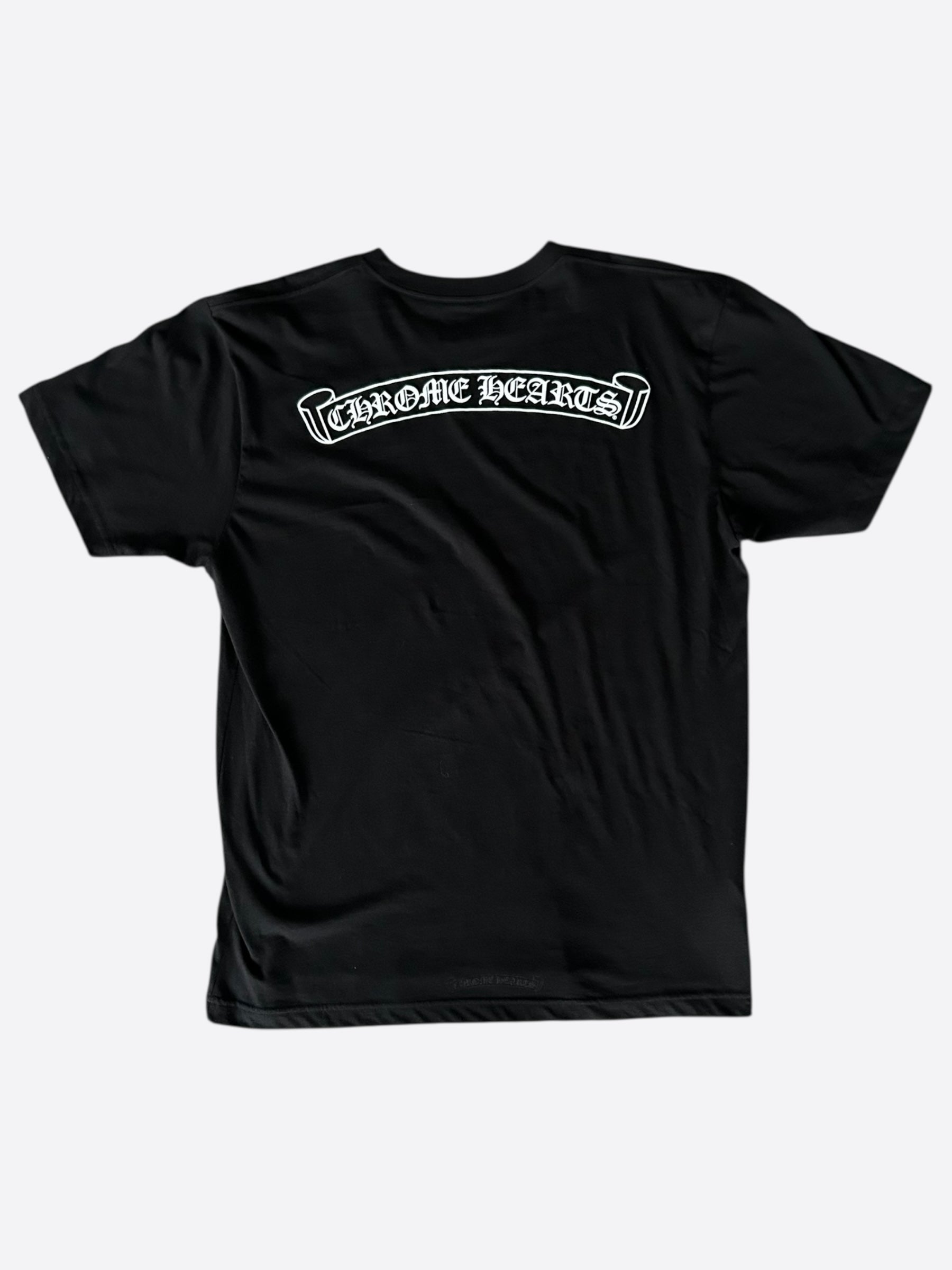 Chrome Hearts Marina Abramovic Black Logo T-Shirt - Stylish Graphic Tee for Men & Women | Perfect for Casual Wear, Street Fashion & Concert Outfits
