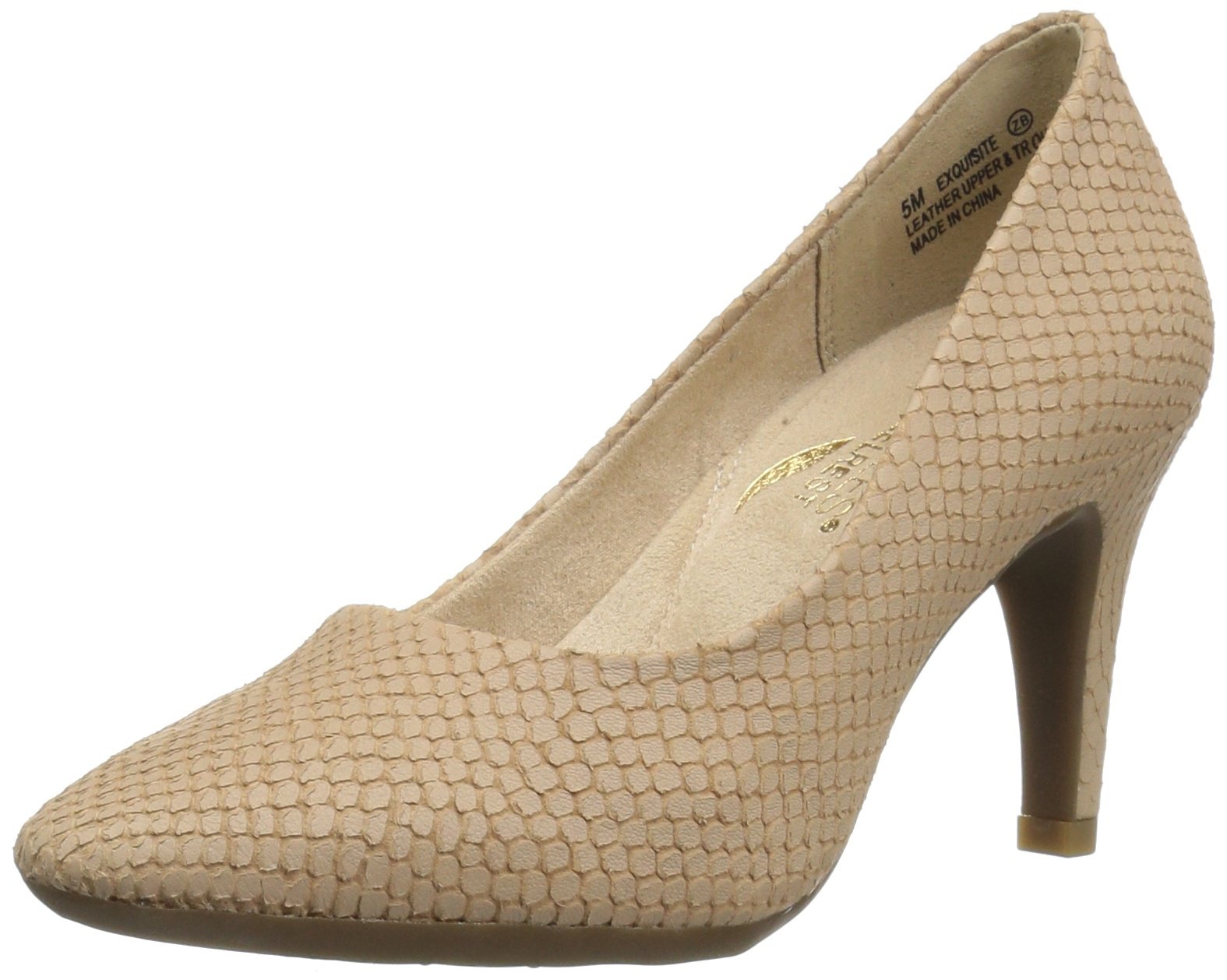 Aerosoles Women's Exquisite Comfortable Dress Pump Shoes - Elegant Low Heel Pumps for Office, Wedding & Professional Occasions