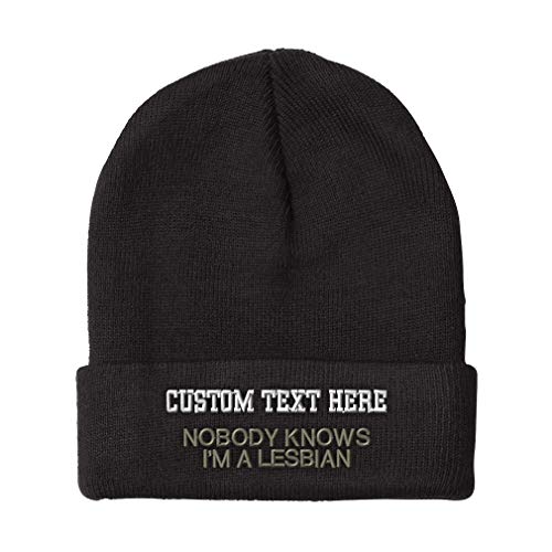 Black Personalized Text Here