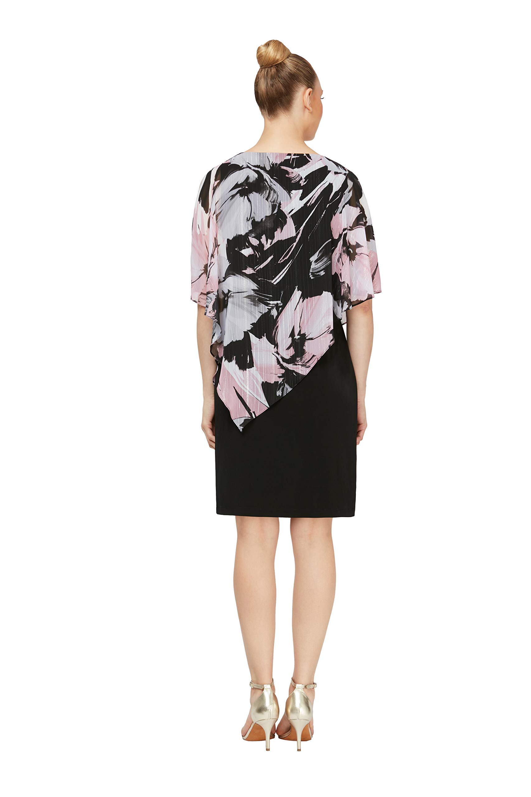 Plus Size Short Popover Cape Dress for Women - Stylish & Comfortable Casual Wear for Outings, Parties & Office | S.L. Fashions