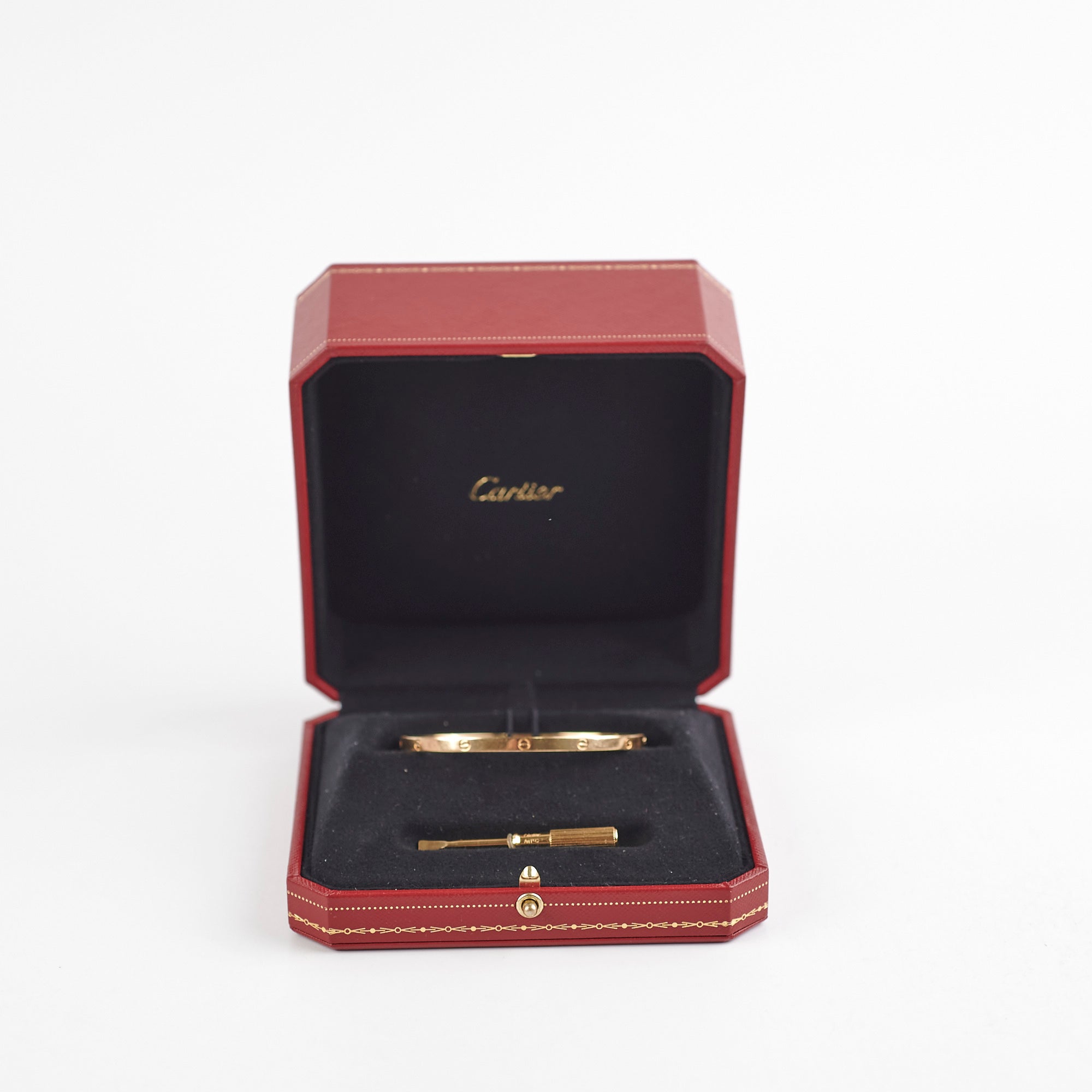 Cartier Love Bracelet 18K Yellow Gold Bangle - Perfect for Anniversary Gifts & Luxury Jewelry Collection