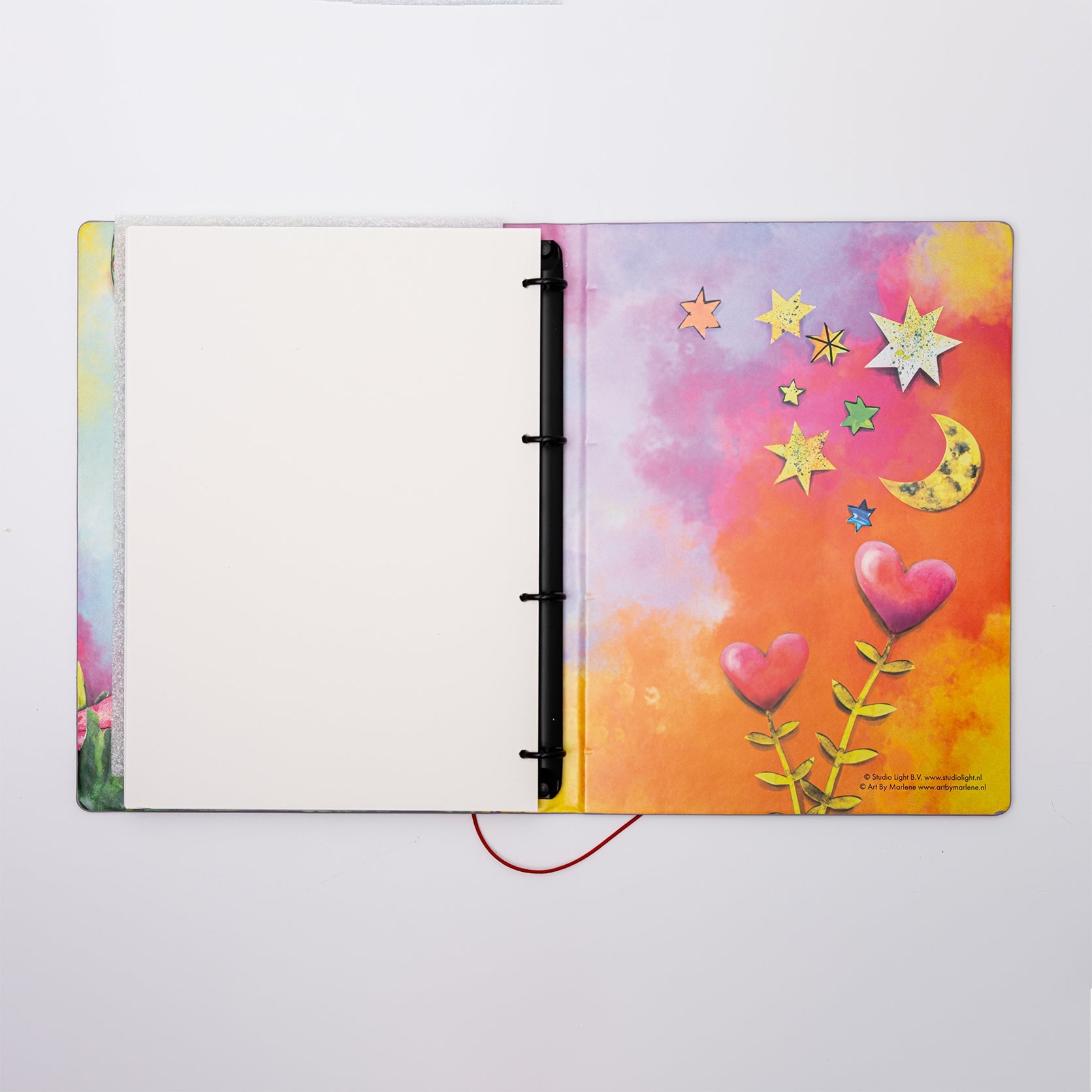 ABM Art Journal Artist Size Art By Marlene 20 Sheets - Premium Sketchbook for Drawing, Painting & Mixed Media - Perfect for Artists, Students & Creative Projects