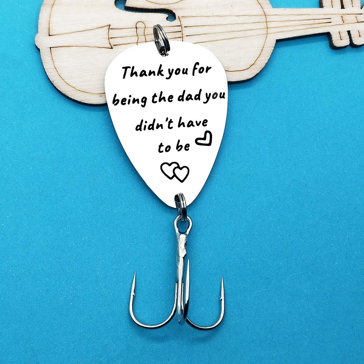 Best Step Dad Gifts - Thoughtful Father's Day, Christmas & Birthday Presents for Stepfather | Fishing Lover Thank You Gift from Daughter or Son | Perfect for Holidays, Special Occasions & Appreciation Moments