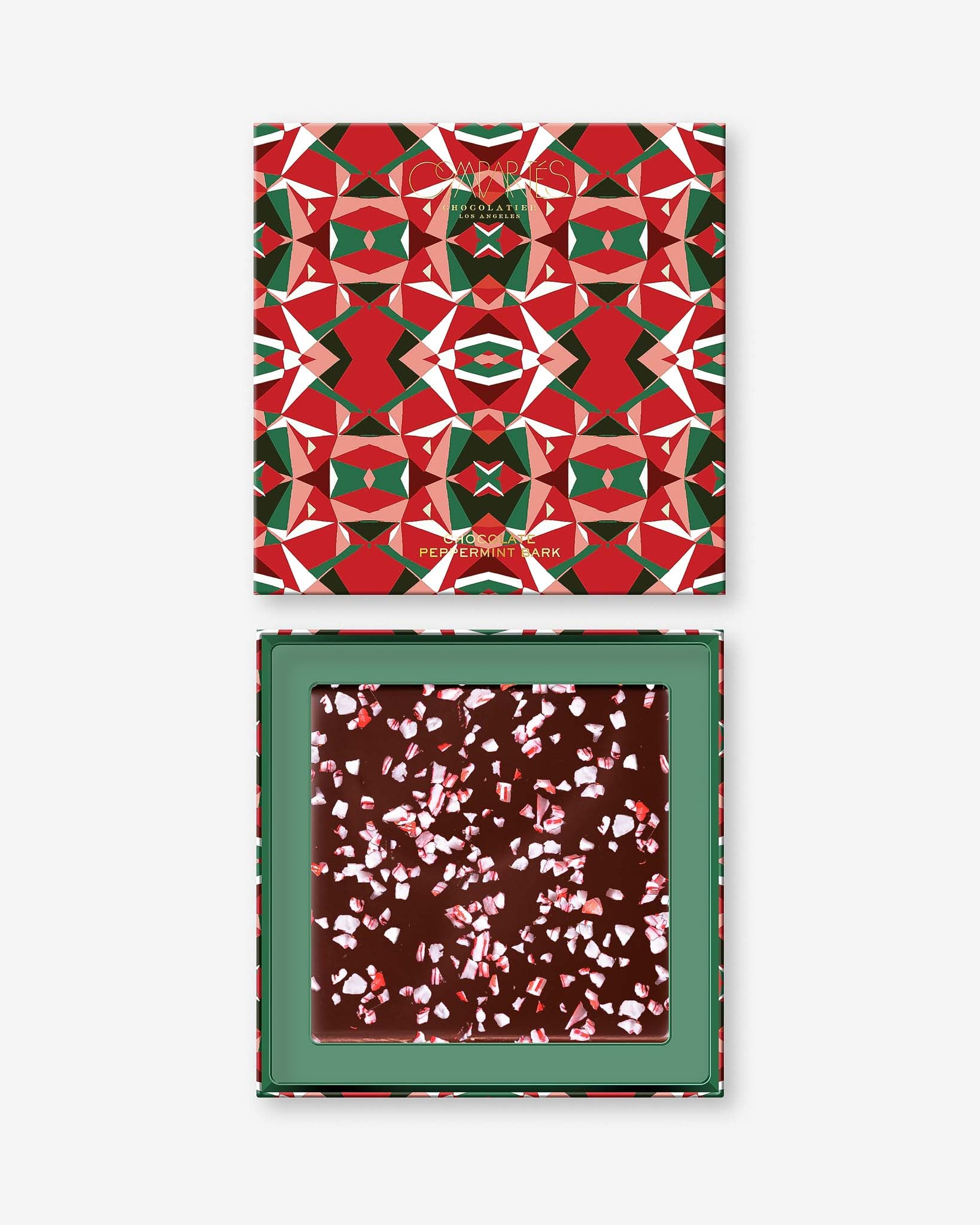 Premium Peppermint Bark Breakable Chocolate Gift Box - Gourmet Holiday Treats for Christmas Gifts, Party Favors & Dessert Platters