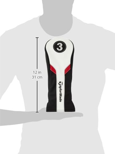 TaylorMade Golf Driver Headcover - Premium Club Cover for Men & Women - Durable Protection for TaylorMade Drivers - Perfect for Golf Bags & On-Course Use