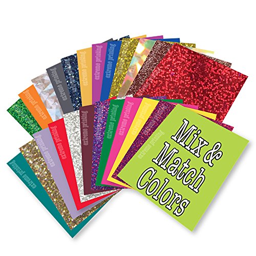 Extreme Film Iron On Heat Transfer Vinyl - 3 Pack Mix & Match Bundle for DIY T-Shirts, Hoodies & Custom Apparel Projects