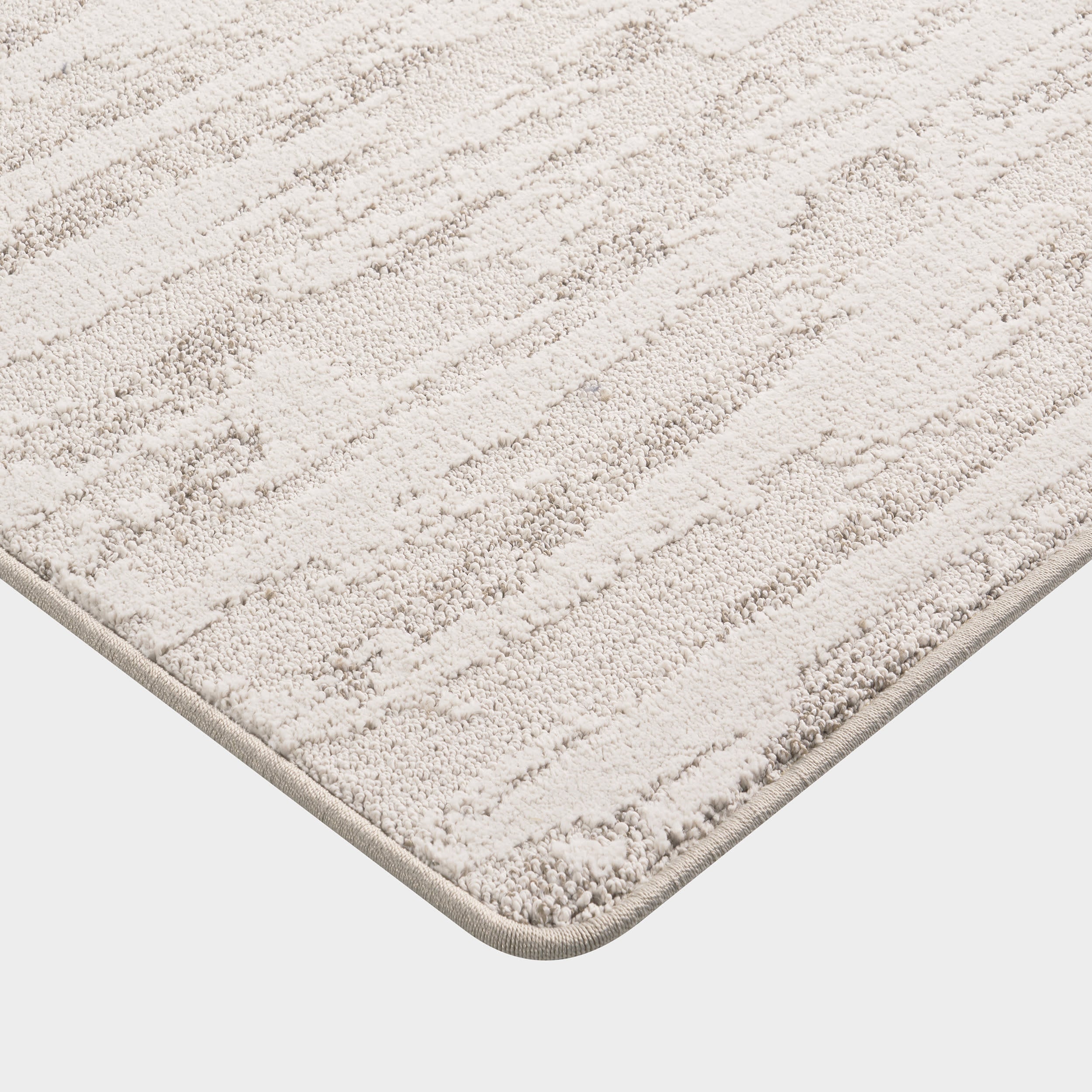 Dovekie Mottled Custom Rug - Light Taupe Handmade Area Rug for Living Room, Bedroom & Office Decor | Soft & Durable Modern Home Accent