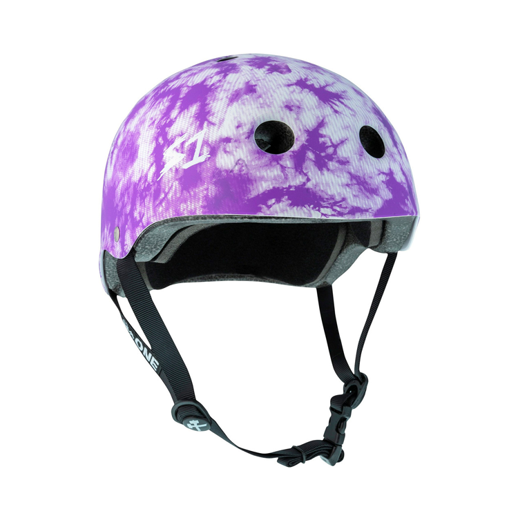 purple tie-dye matte