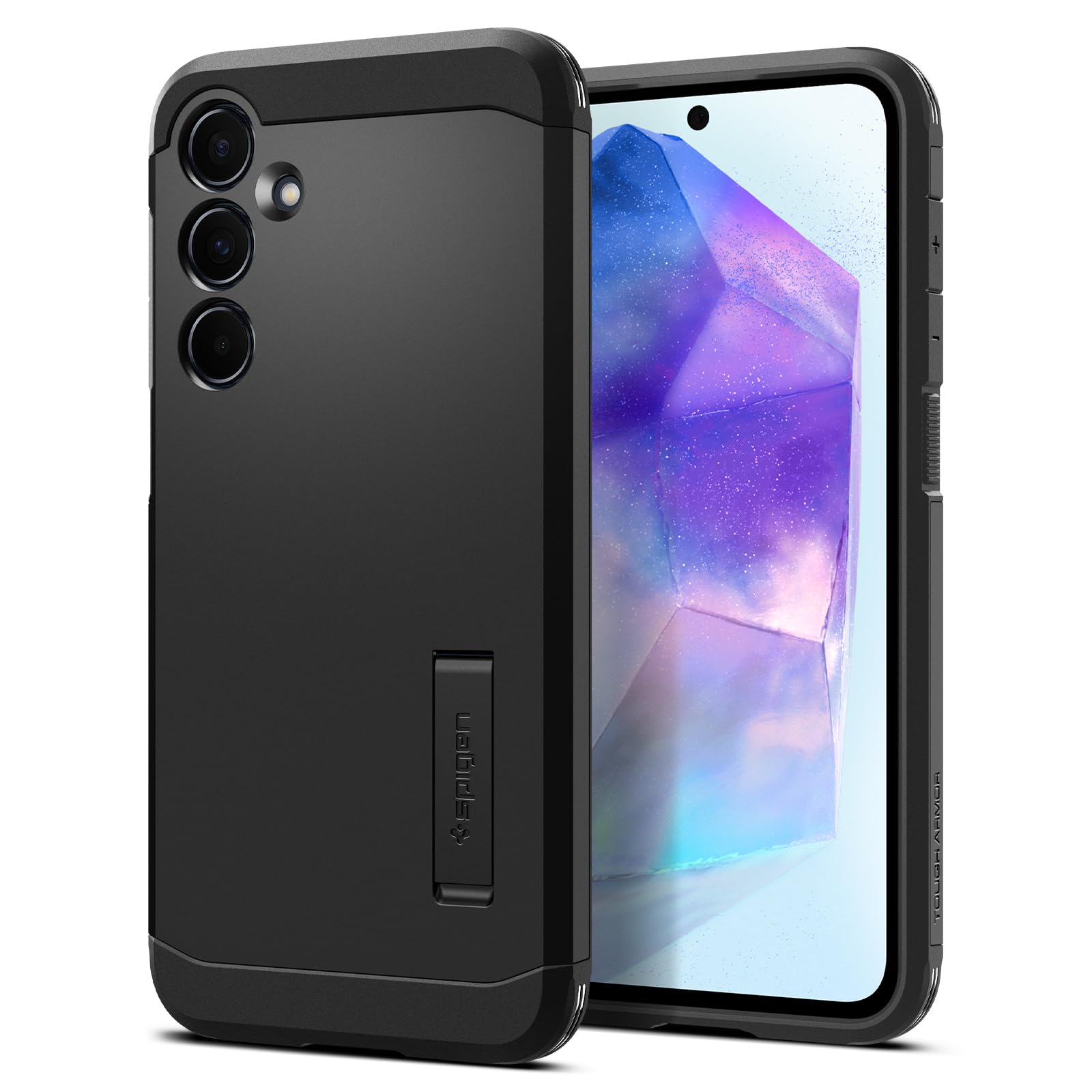 Spigen Tough Armor Shockproof Case for Samsung Galaxy A55 5G (2024) - Heavy Duty Protection, Slim Fit Design - Perfect for Outdoor Activities & Daily Use