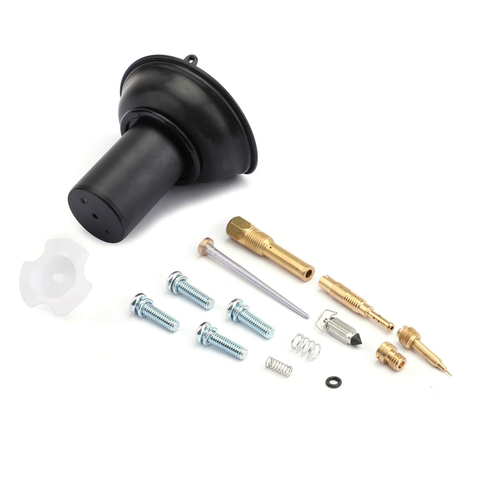Artudatech Carburetor Diaphragm Plunger with Needle Repair Kit - Compatible with Honda Steed VLX400 & Shadow Motorcycles - Fixes Fuel Delivery Issues for Smooth Engine Performance