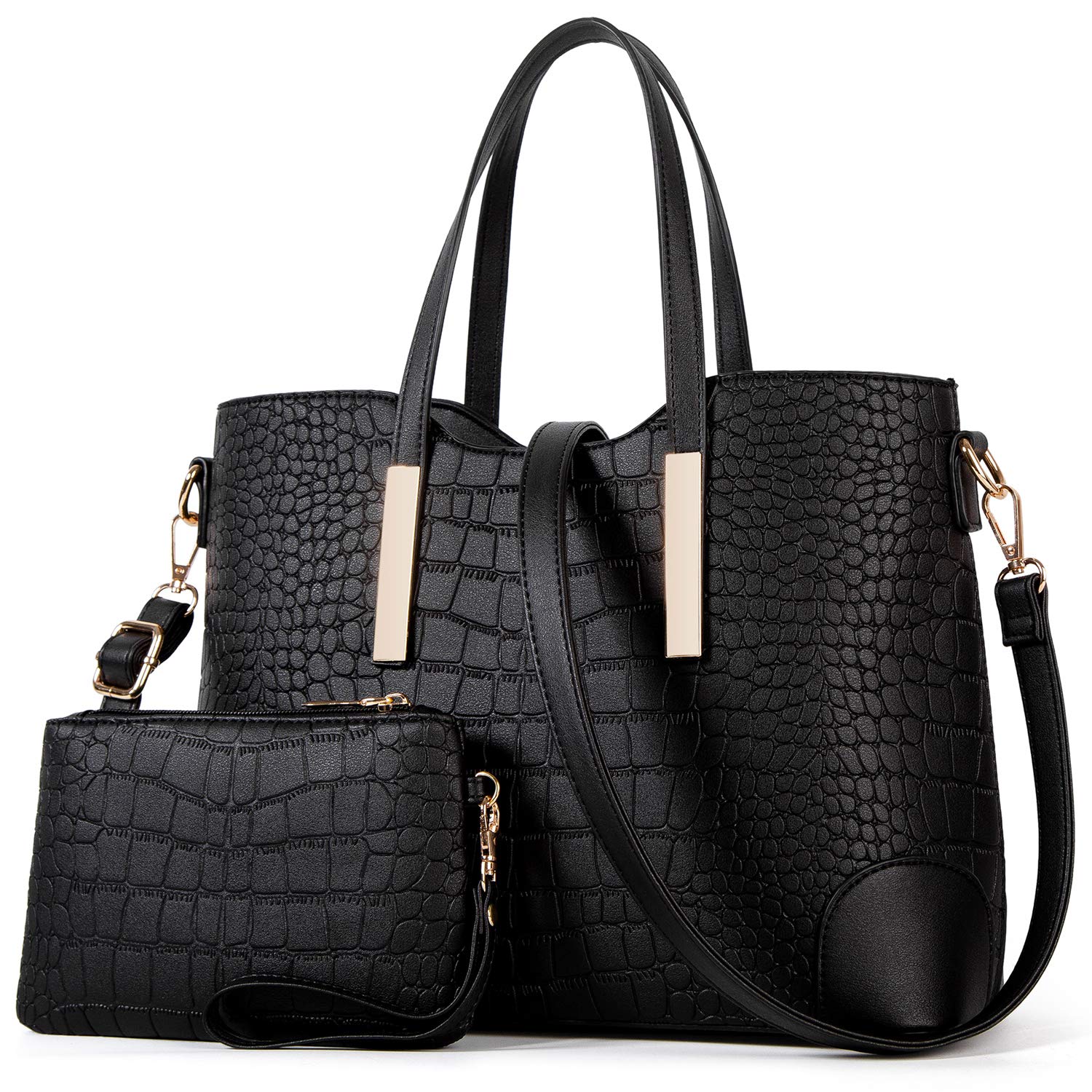 Stylish Women's Purses & Handbags - Satchel, Shoulder Tote Bags & Wallets Set | Fashionable Crossbody & Everyday Carry | Perfect for Work, Travel & Shopping