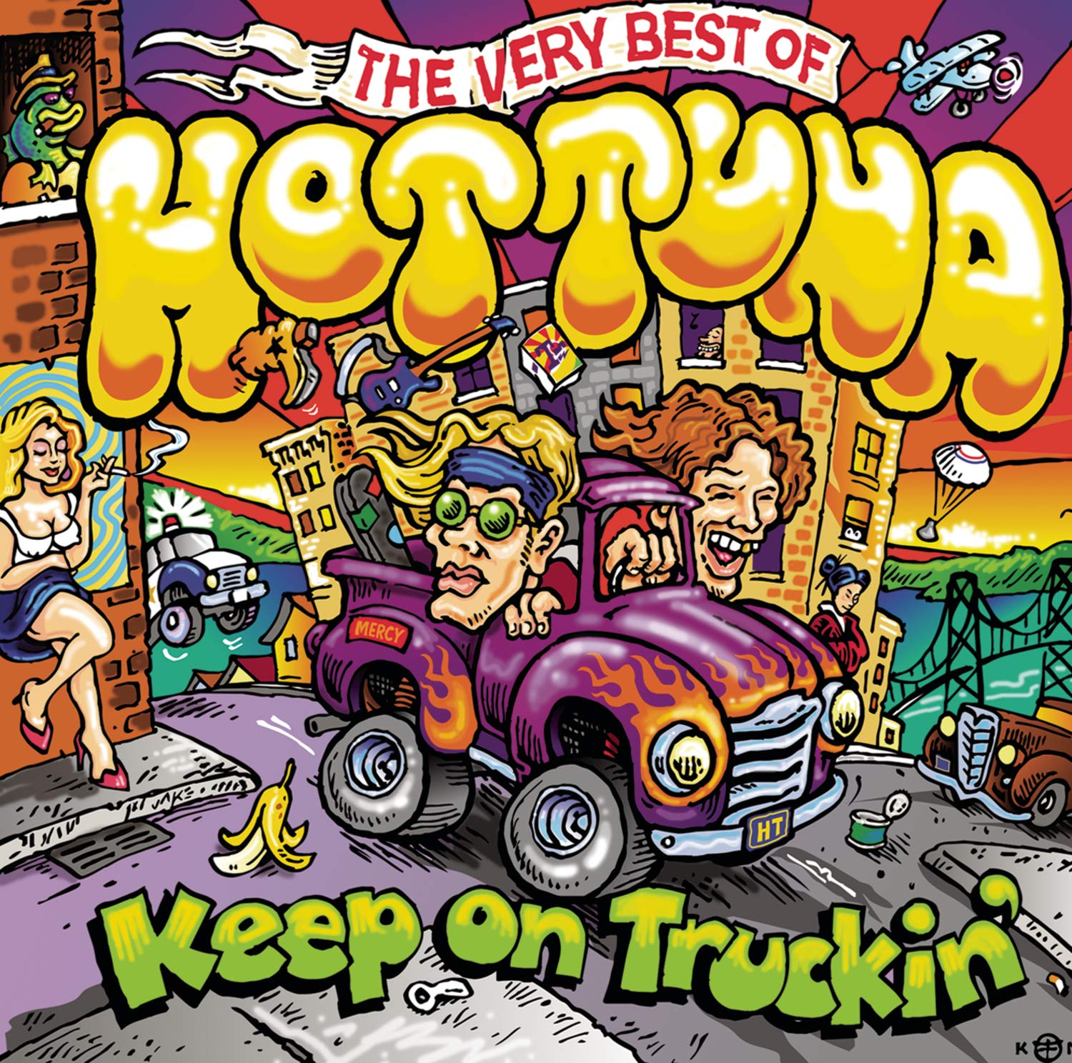 Hot Tuna Greatest Hits Album - Keep On Truckin' Best Of Collection | Perfect for Road Trips, Camping & Classic Rock Fans