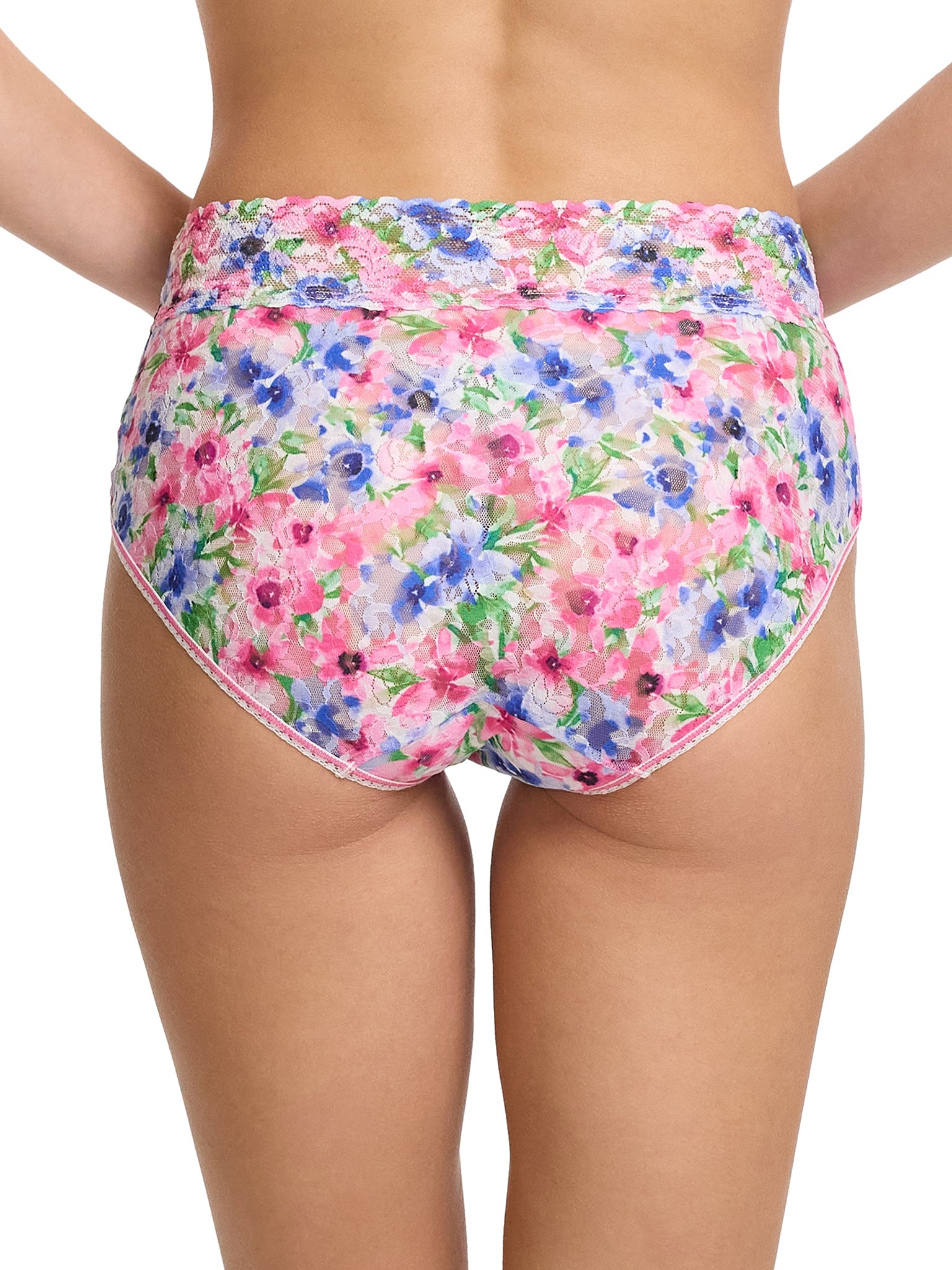Printed Signature Lace® French Brief - Elegant Women's Underwear for Comfort & Style | Perfect for Everyday Wear, Special Occasions & Bridal Lingerie