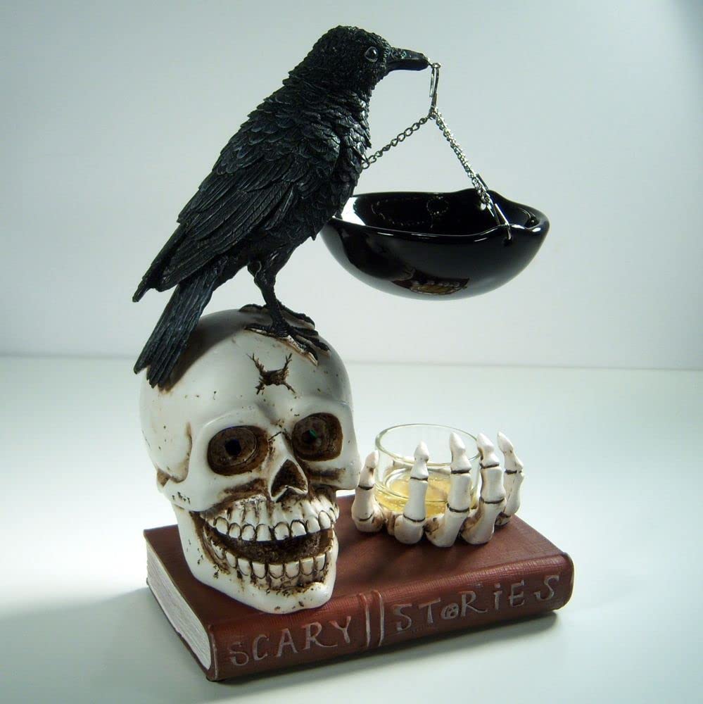 Yankee Candle Halloween Wax Melts - Raven & Skeleton Crew Scented Wax Tart Warmer for Home Decor | Perfect for Spooky Parties, Fall Decorations & Aromatherapy