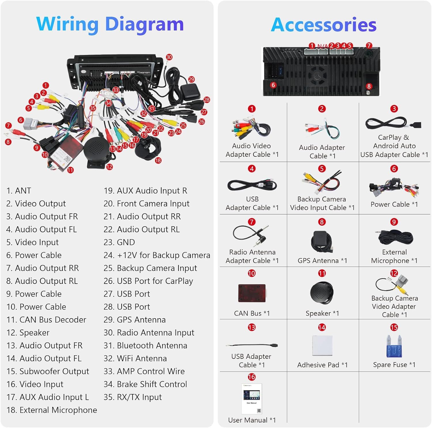 Eonon Android 13 Car Stereo 8