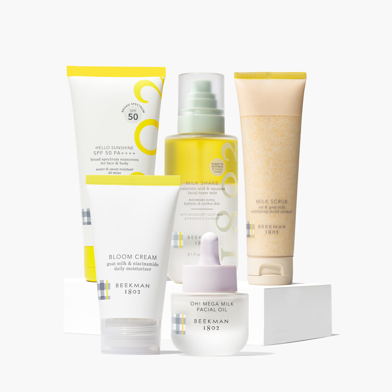 Glass Skin Routine Set for Radiant & Dewy Complexion - Korean Skincare Bundle for Hydration & Glow | Perfect for Daily Skincare & Self-Care Rituals