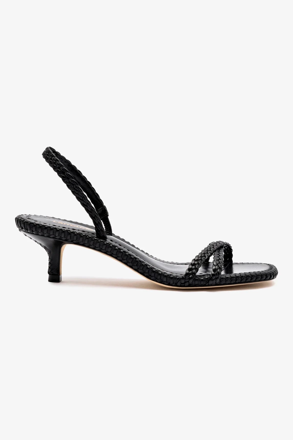 Mini Annie Sandal In Black Leather - Women's Comfortable Leather Sandals for Summer | Perfect for Beach, Vacation & Casual Outings