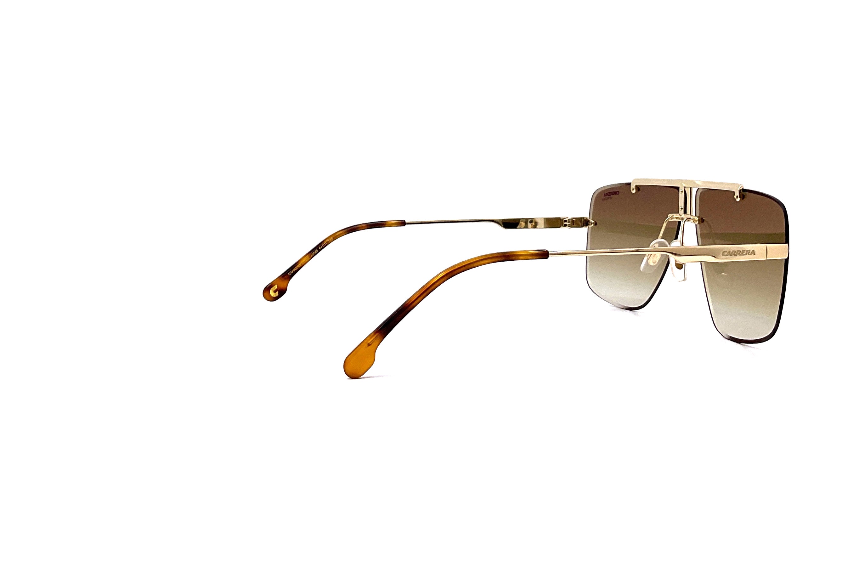 Carrera 1016/S Gold Sunglasses for Men & Women - UV Protection, Fashion Eyewear for Outdoor Activities, Driving, and Travel