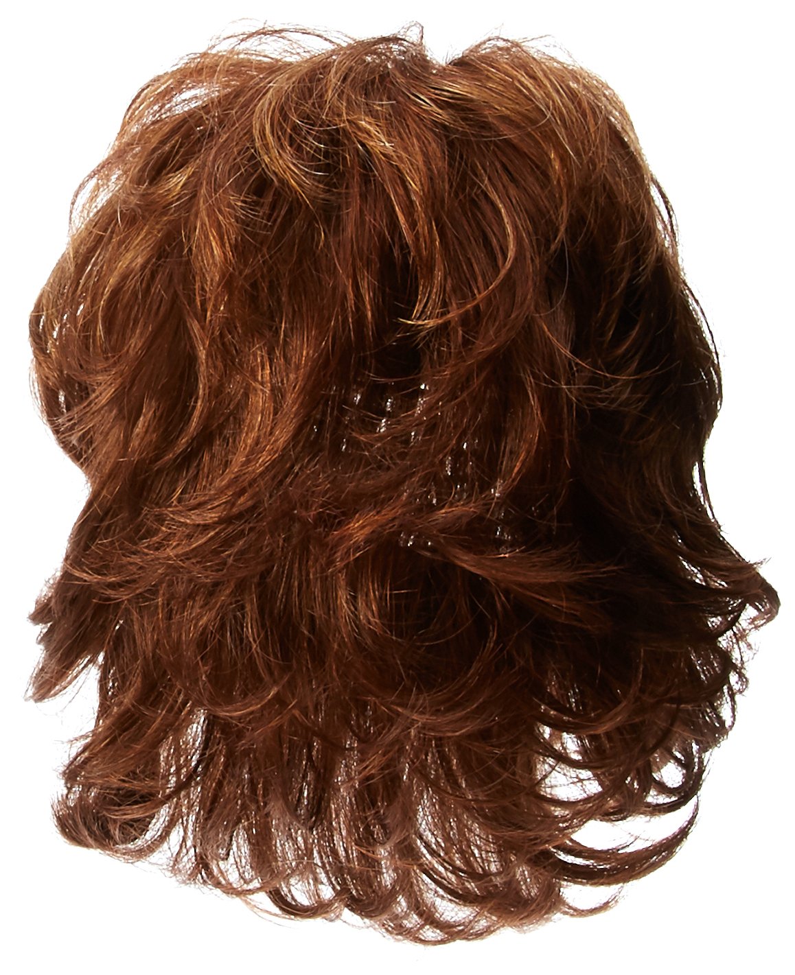 Raquel Welch Breeze Women's Short Textured Layers Feathered Bob Style Wig - R3025S Glazed Cinnamon by Hairuwear | Perfect for Cosplay, Daily Wear & Special Occasions