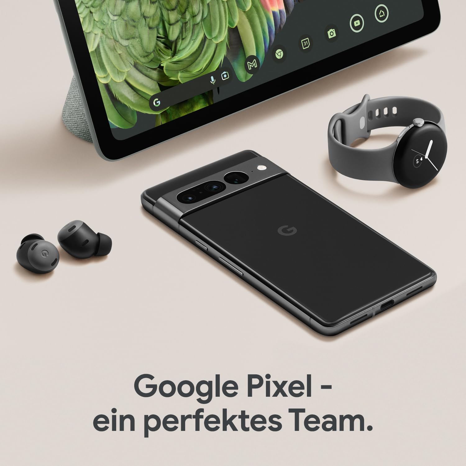 Google Pixel Tablet with Charging Speaker Dock - 11