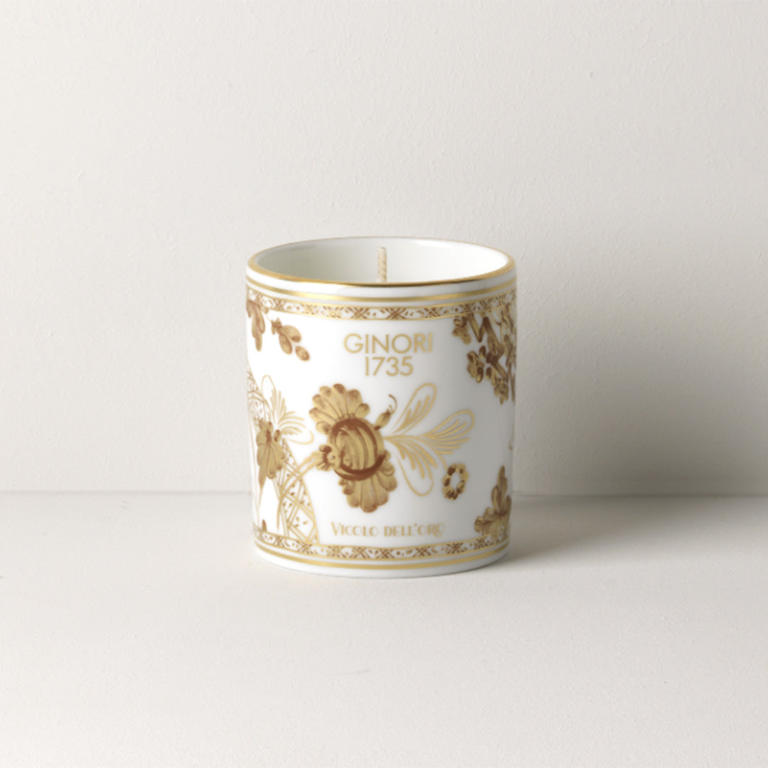 Oriente Italiano Scented Candle - Aurum Fragrance | Luxury Italian Home Decor for Relaxation & Romantic Ambiance