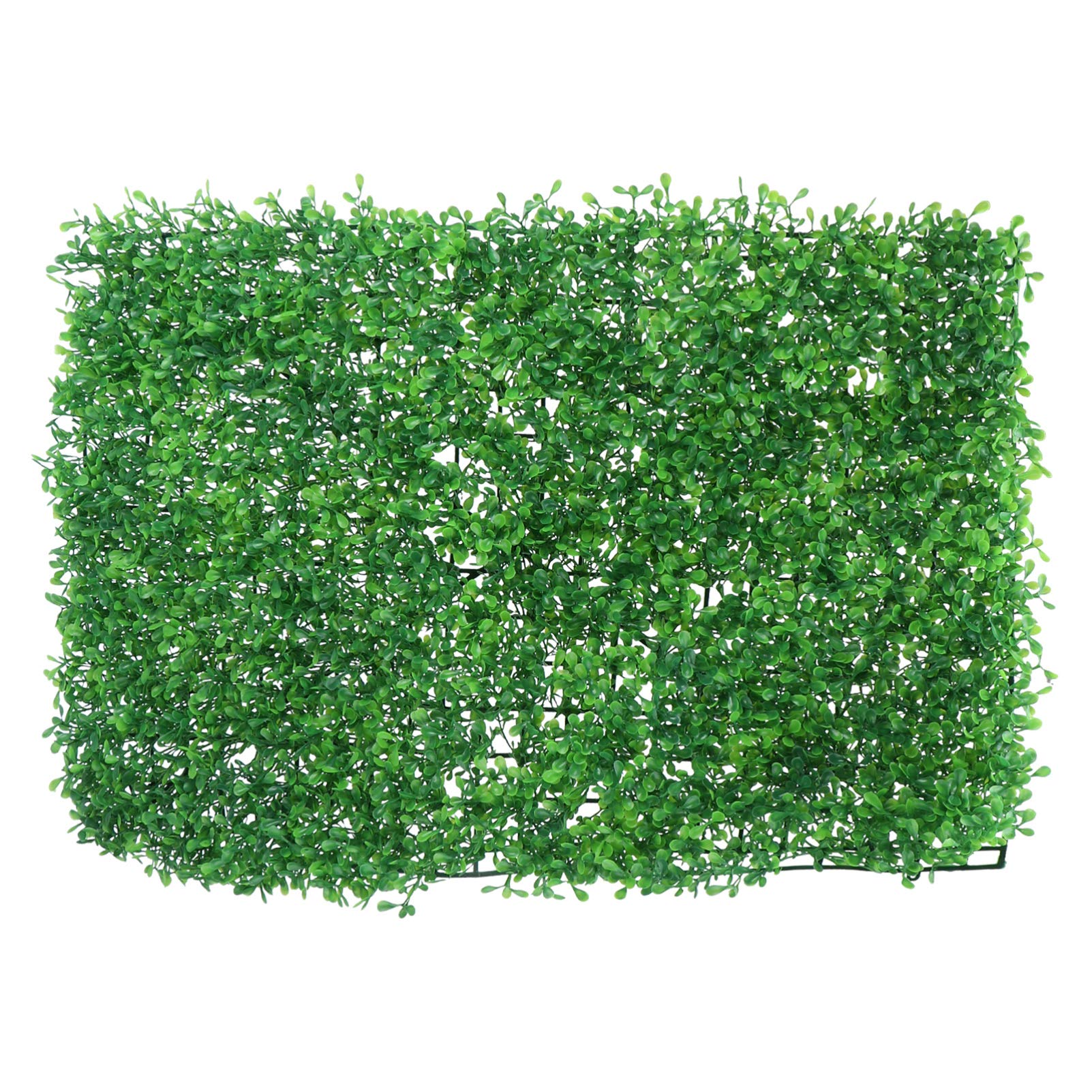 1Pc Artificial Boxwood Hedge Mat - Synthetic Grass Turf Wall Decor, Faux Plant Rug Patch for Garden, Backdrop & Indoor/Outdoor Use - Perfect for Home, Office, Wedding & Event Decoration