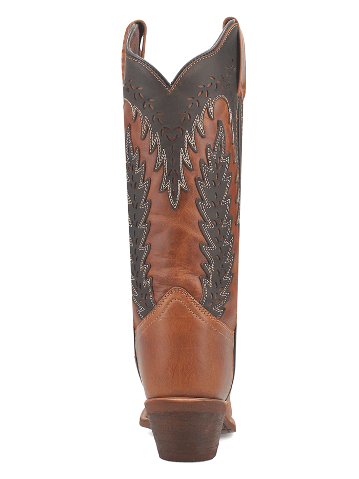Laredo 52213 Women's FARAH Leather Boots in Honey Copper - Stylish Western Ankle Boots for Casual Outfits & Country Events