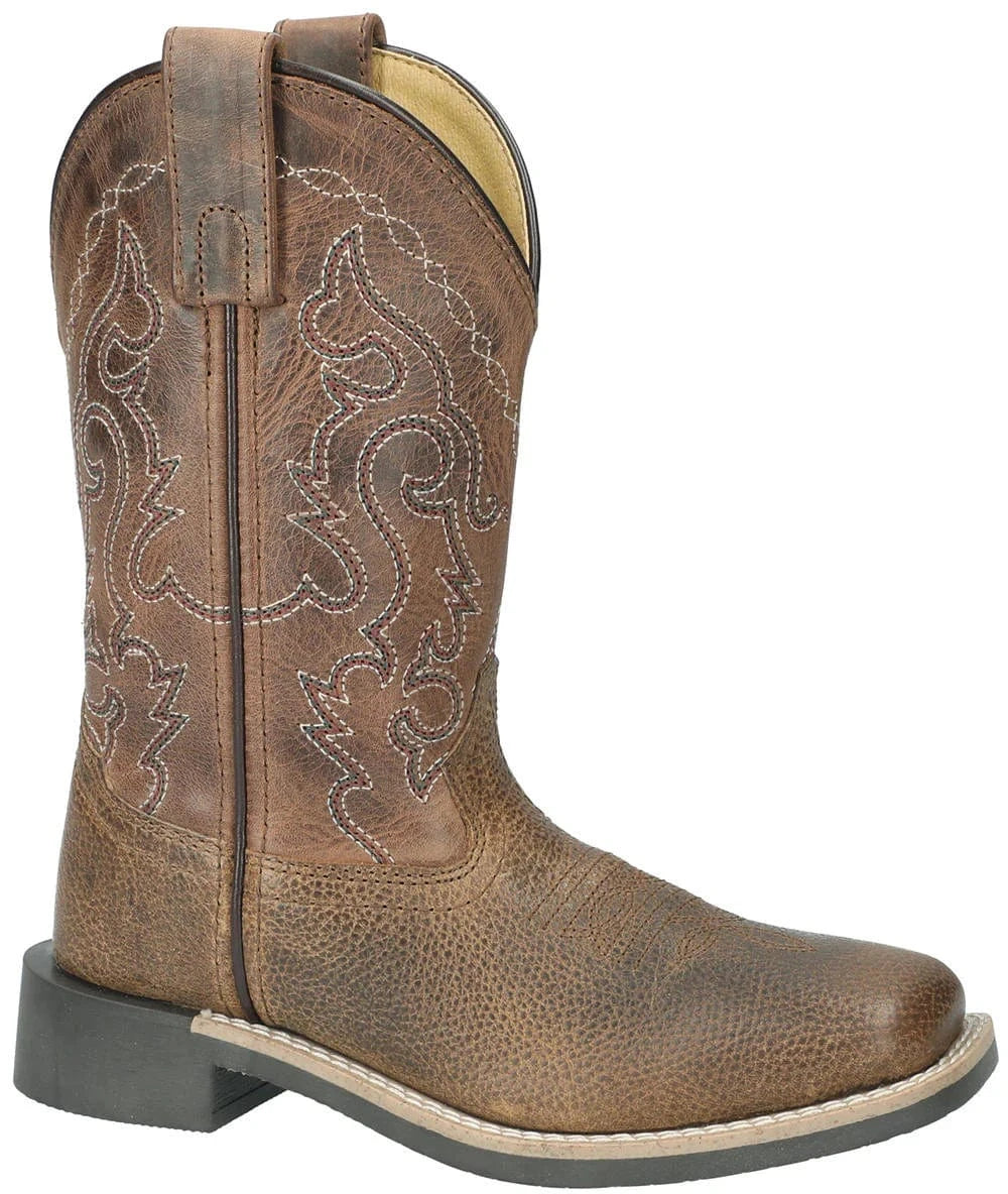 Smokey Mountain Kids Midland Boots - Durable & Comfortable Hiking Boots for Boys & Girls - Perfect for Outdoor Adventures, Camping & School