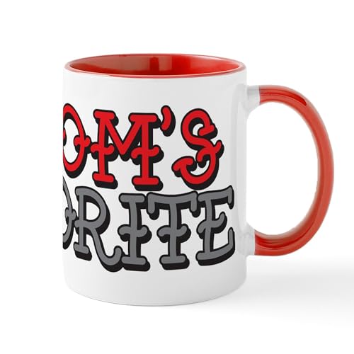 White/Red Inside - I'm Mom's Favorite