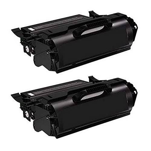 Lexmark T520/T520DN/T520N/T522/T522DN/T522N/X520/X522 Compatible MICR Toner Cartridge - 2 Pack (12A5361_2PK) - 20,000 Page Yield - Ideal for Secure Check Printing & Banking Documents