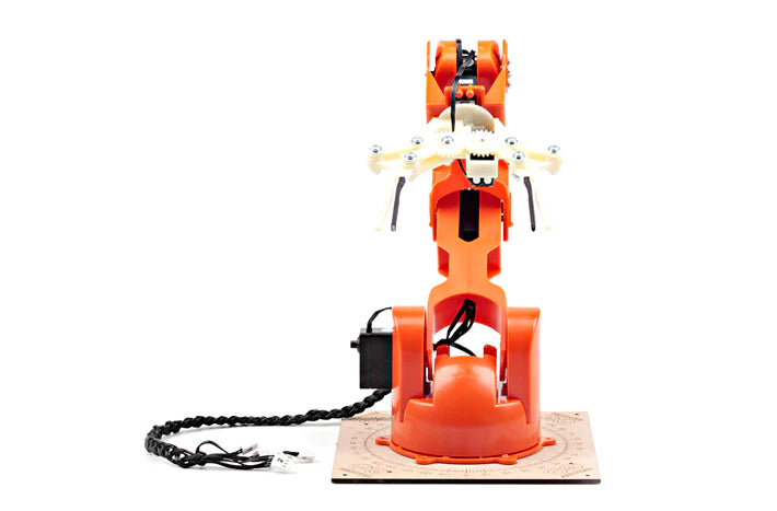 Arduino Tinkerkit Braccio Robot Kit - DIY Robotic Arm for STEM Education & Programming Projects | Perfect for Classroom Learning & Home Maker Labs