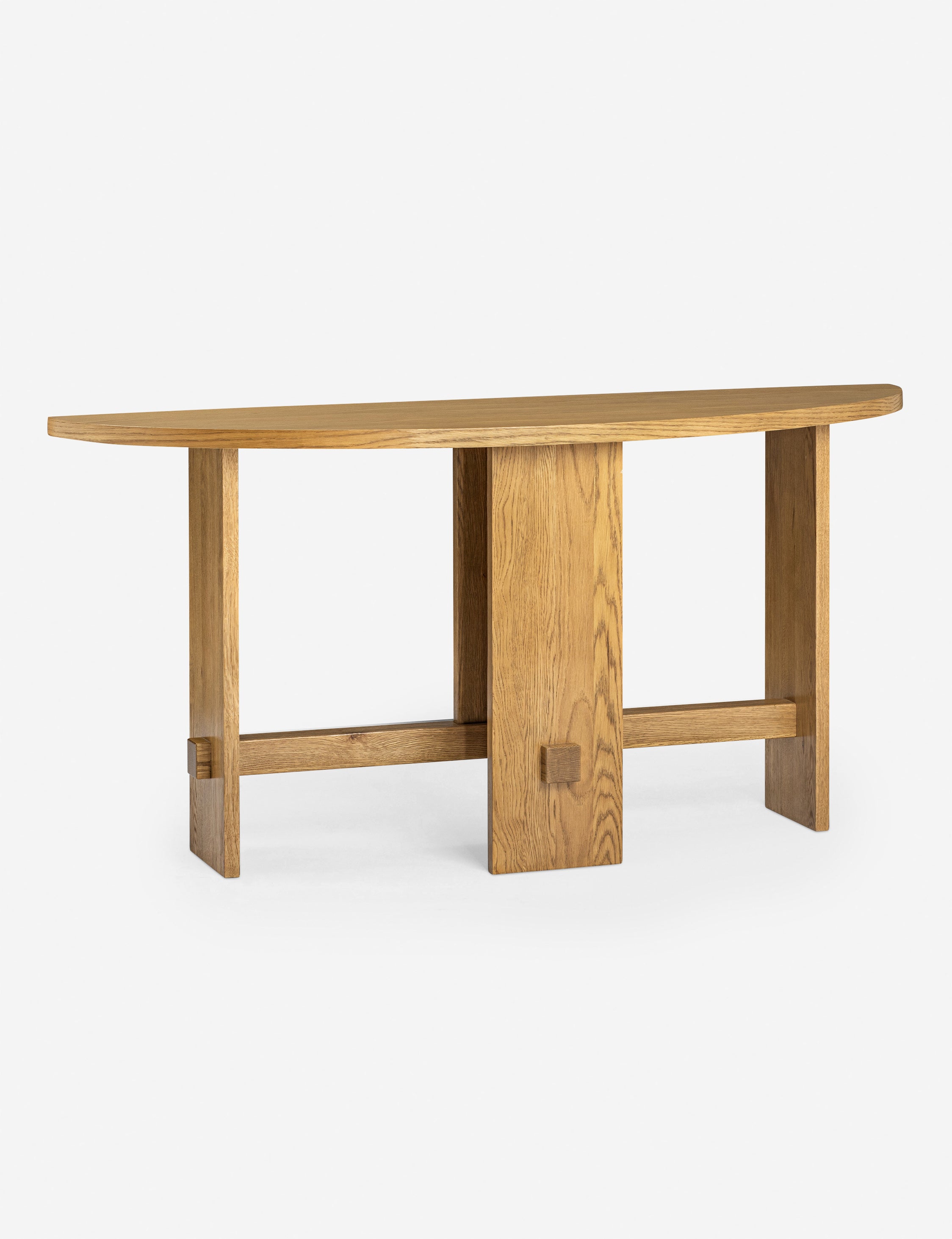 Modern Campos Console Table - Entryway Hallway Sofa Table, Farmhouse Style Narrow Entry Table for Living Room, Bedroom, or Foyer Decor
