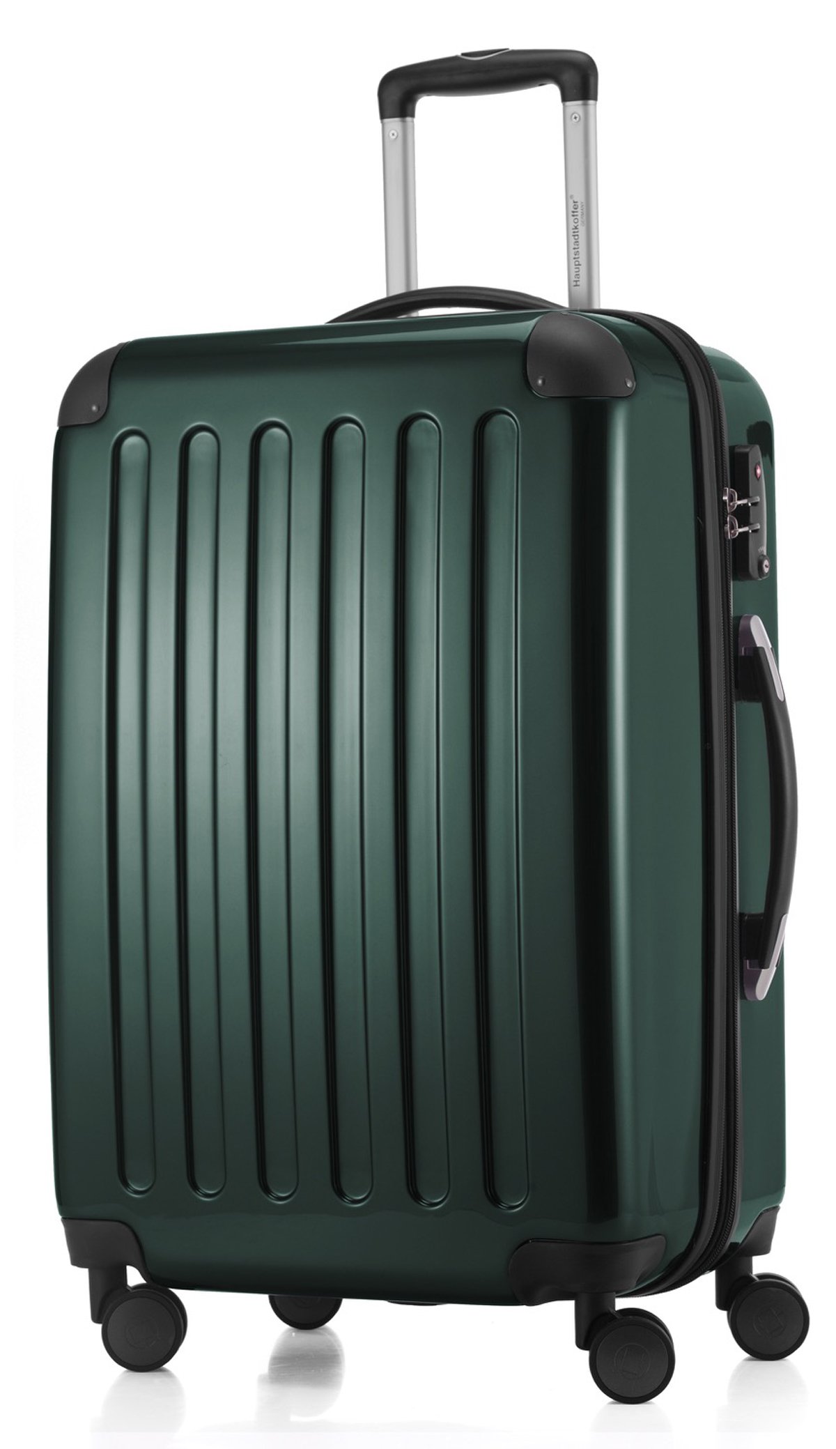 Premium 3-Piece Dark Green Luggage Set - Durable Spinner Suitcases for Travel, Business Trips & Vacations | Lightweight & TSA-Approved