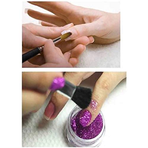 Professional iwin Nail Glue - Super Strong Adhesive for Acrylic Nails, Nail Art & Extensions - Long Lasting & Quick Dry Formula (2-Pack, White) - Perfect for Salon, Home Manicures & DIY Nail Designs