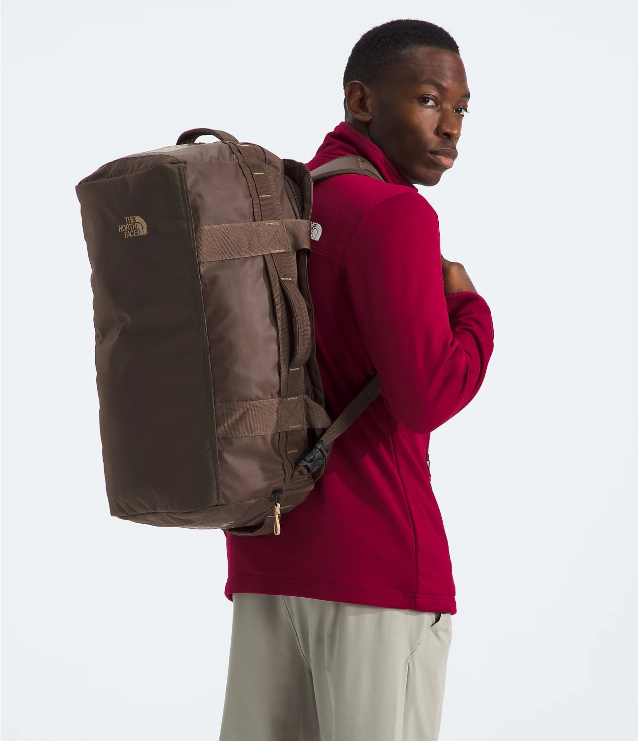 The North Face Base Camp Voyager Duffel Bag 42L - Waterproof Travel Duffel for Camping, Hiking & Outdoor Adventures
