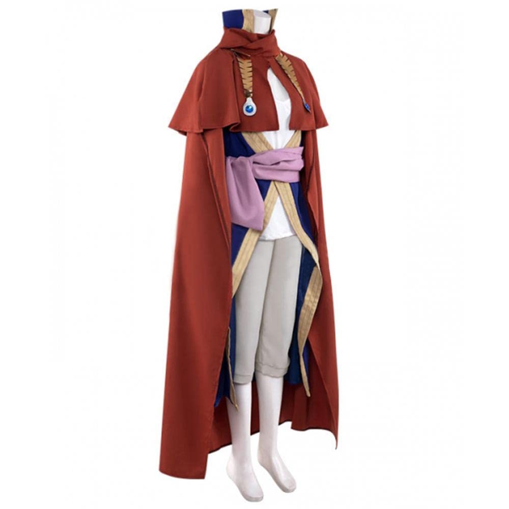 LoliMiss Mereoleona Vermillion Cosplay Costume - Anime Halloween Cloak Cape Suit for Adults & Men | Perfect for Conventions, Cosplay Events & Halloween Parties