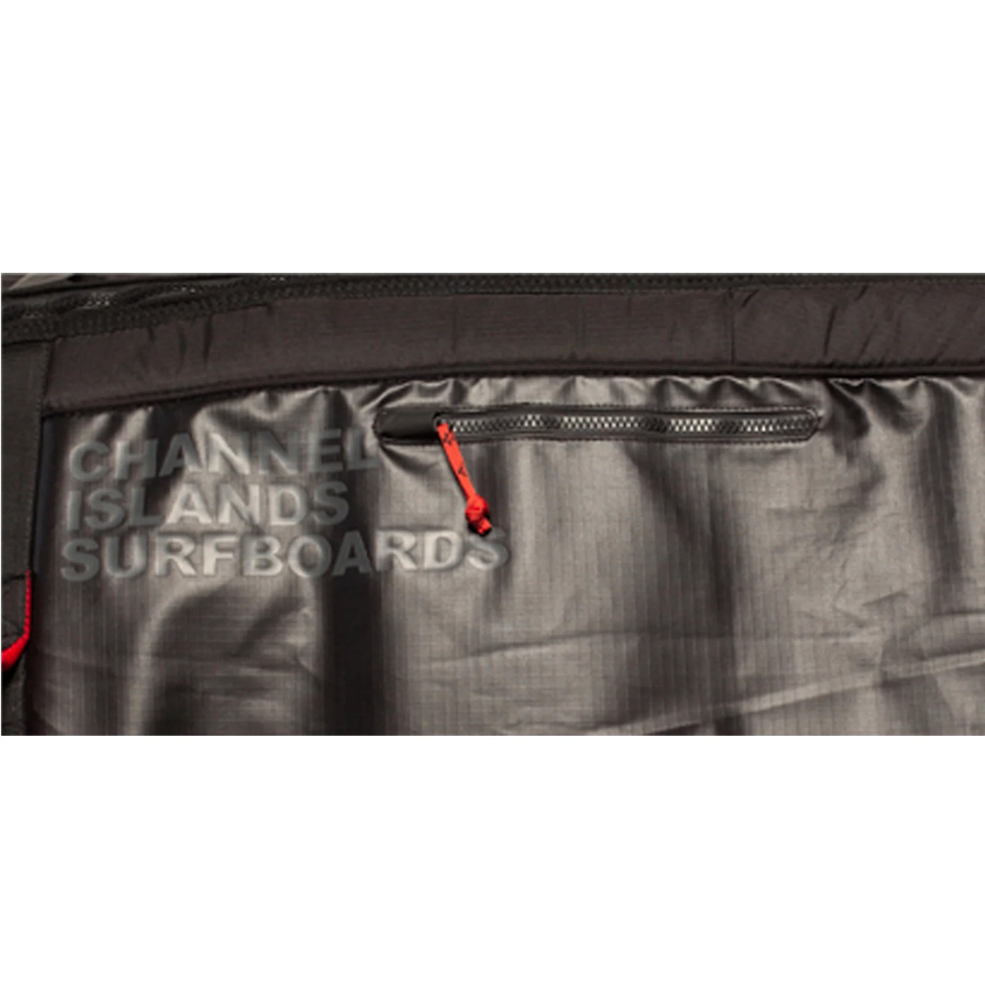 Channel Islands Traveler Hybrid Surfboard Bag - Single/Double Size for Easy Transport - Perfect for Surf Trips & Beach Adventures - Black