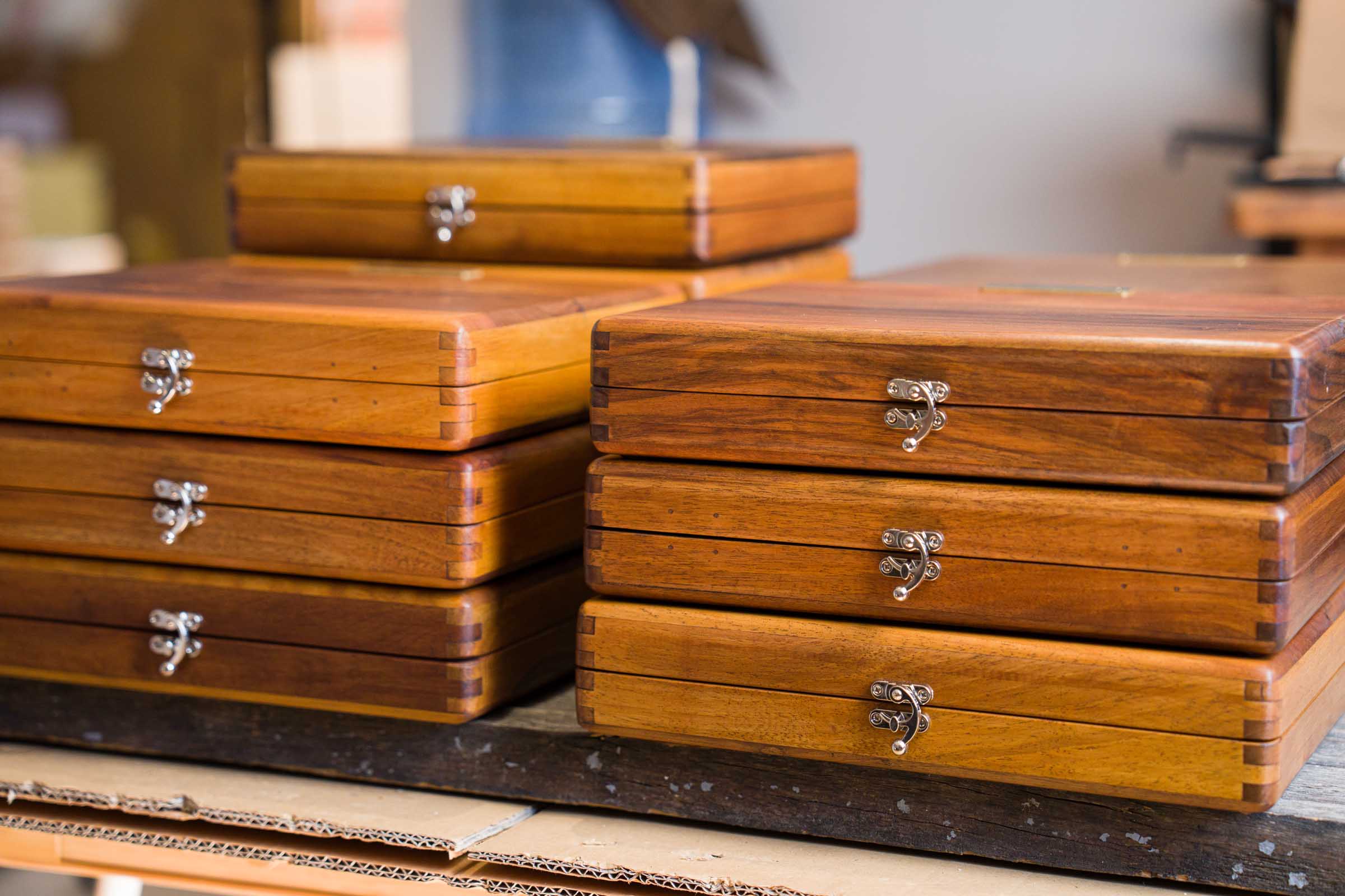 Vintage Writing Box - Premium Wooden Desk Organizer with Lock & Storage Compartments | Perfect for Home Office, Study & Gift Giving