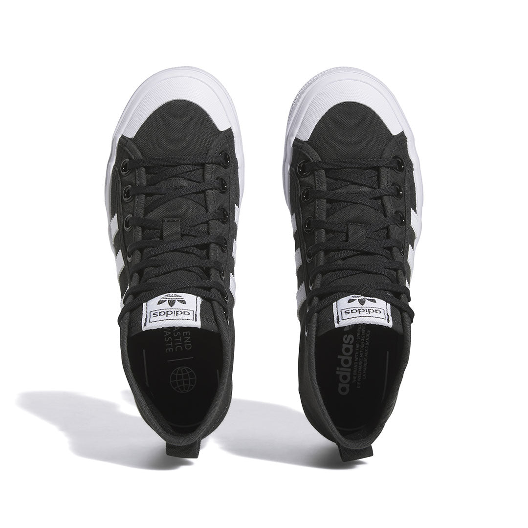 adidas Kids' Nizza Platform Mid Sneakers (IG7833) - Comfortable & Stylish Junior Shoes for School, Play & Everyday Wear