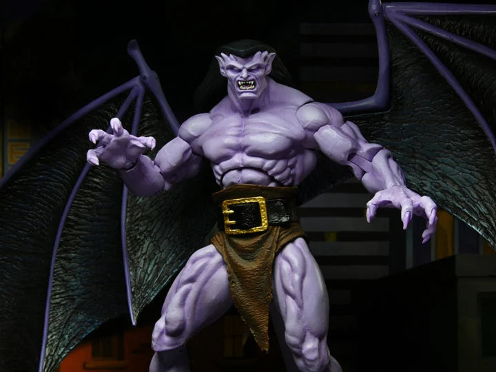 Goliath Disney’s Gargoyles NECA Ultimate Action Figure - Collectible 7-Inch Scale Figure with Multiple Accessories - Perfect for Display, Gifts, and Disney Fans Collection