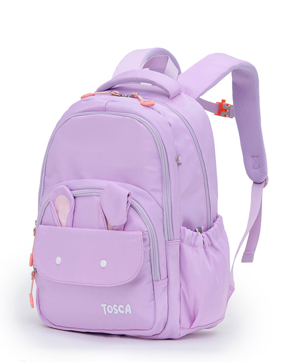 Tosca TCA949 Kids Backpack for School & Travel - Durable & Lightweight Purple Backpack for Boys & Girls - Perfect for Daycare, Hiking & Outdoor Adventures