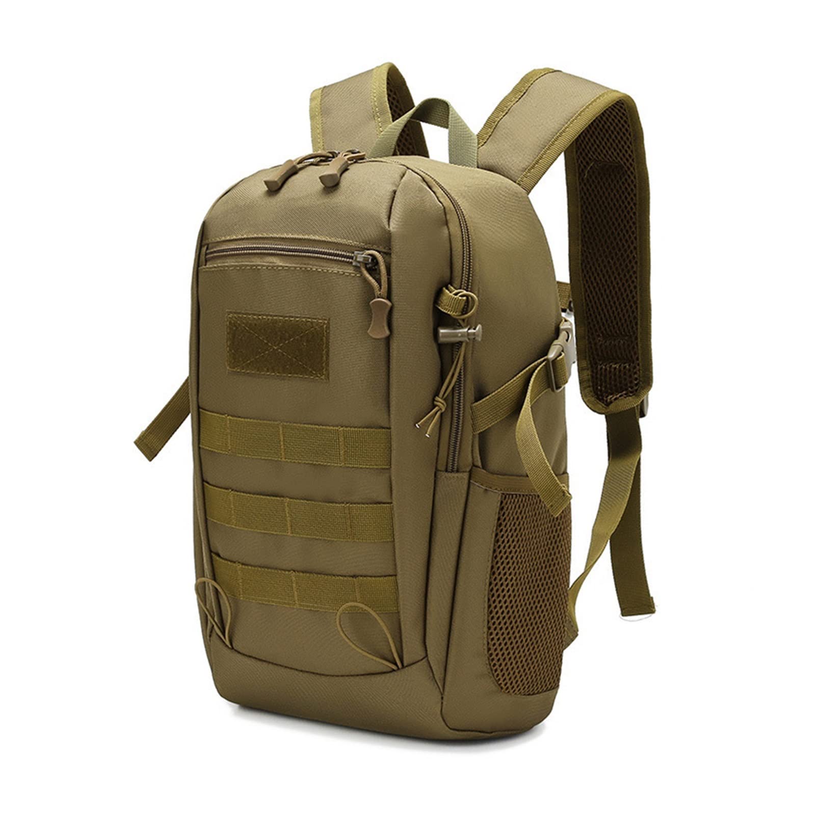 Waterproof 12L Outdoor Backpack for Camping, Hiking, Fishing & Hunting - Lightweight Sports Travel Backpack with Durable Material (Brown) - Perfect for Adventure Trips, Daily Commute & Outdoor Activities