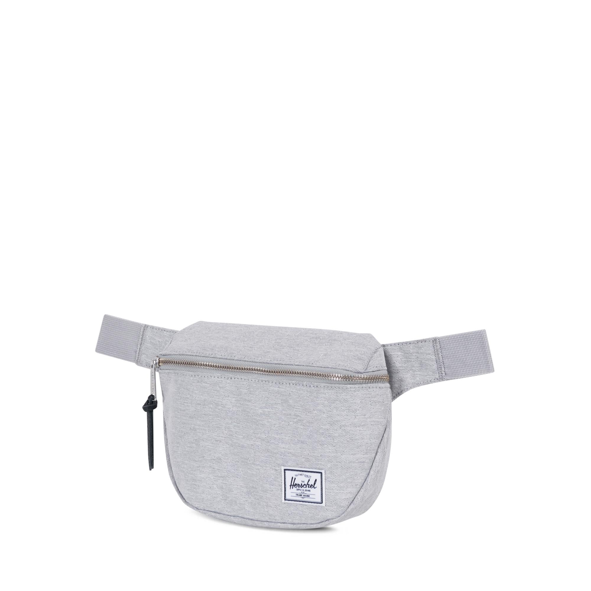 Herschel Fifteen Hip Pack - Light Grey Waist Bag for Travel, Hiking & Everyday Use - Stylish & Functional Fanny Pack